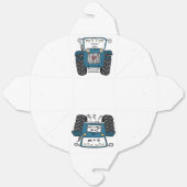 Custom Traktor Country Wedding Themed Favor Box Geschenkschachtel (Ungefaltet)