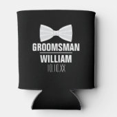 Custom Trauzeuge Trauzeuge Wedding Dosenkühler (Rückseite)