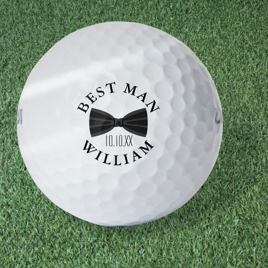 Custom Trauzeuge Trauzeuge Wedding Golfball