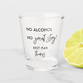 Custom Trauzeugen Gift Trauzeuge Party Shooters Schnapsglas