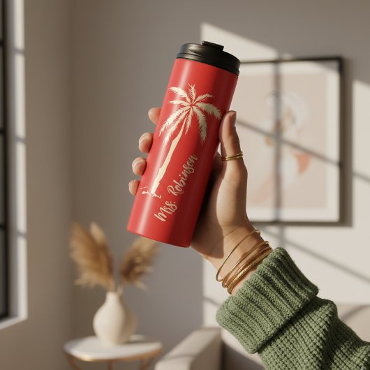 Custom Travel Couple Tumbler for Wedding Gift Thermosbecher