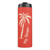 Custom Travel Couple Tumbler for Wedding Gift Thermosbecher (Vorderseite)