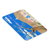 Custom Travel Greek afternoon olive tree scenery  Magnet (Rechte Seite)