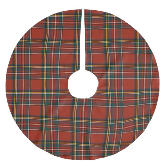Custom Tree Skirt, Brushed Polyester Weihnachtsbaumdecke (Vorderseite)