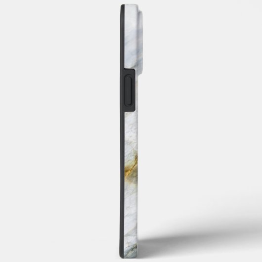 Custom Trendy Blue Gray Brown Marmorstein Textur Case-Mate iPhone Hülle (Rückseite / Rechts)