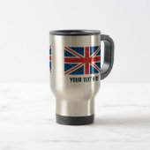 Custom Trendy Britische Flagge Reisebecher (VorderseiteRechts)