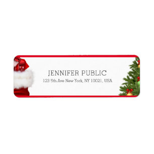 Custom Trendy Weihnachtsbaum Geschenke Template