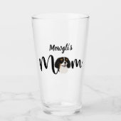 Custom Tri Colored Cavalier  Glas (Vorderseite)