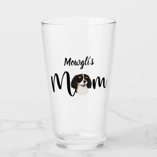 Custom Tri Colored Cavalier Glas (Vorderseite)