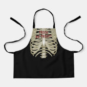 Custom Trick oder Treat Spooky Kids Halloween Schü Schürze (Vorderseite)