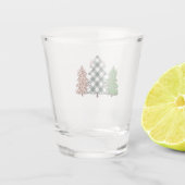 Custom Trinkbehälter Weihnachtsbaumdesign Drinks Schnapsglas (Rückseite)