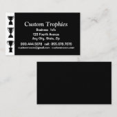 Custom Trophies Visitenkarte (Vorne/Hinten)