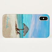 Custom Tropical Beach Seascape Case-Mate iPhone Hülle (Rückseite (Horizontal))