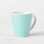 Custom Tropical Flamingo Milchtasse (Rechte Ecke)
