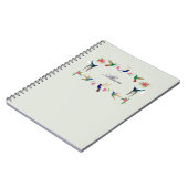 Custom Tropical hummingbirds Notizblock (Linke Seite)