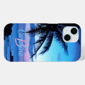 Custom Tropical Island Beach Ocean Sunset Foto Case-Mate iPhone Hülle (Rückseite (Horizontal))