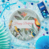 Custom Tropical Pappteller (Party)