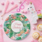 Custom Tropical Pappteller (Party)