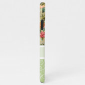 Custom Tropical Pineapses farbenfrohe Blumenmuster iPhone Hülle (Rechte Seite)