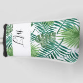 Custom Tropical Putter Golf Headcover (Vorderseite)