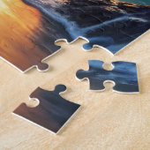 Custom Tropical Sunset Cliffs - Lebhafte Küste Puzzle (Seite)