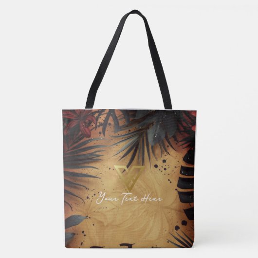 Custom : Tropical Twilight Personalisierte Tasche. Tasche (Vorderseite)