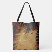 Custom : Tropical Twilight Personalisierte Tasche. Tasche (Rückseite)