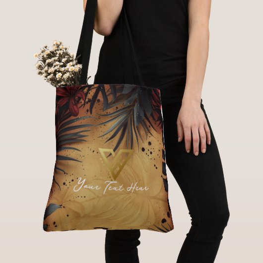 Custom : Tropical Twilight Personalisierte Tasche. Tasche (Von Nahem)