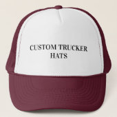 CUSTOM TRUCKER HATTE TRUCKERKAPPE (Vorderseite)