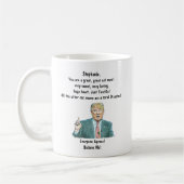 Custom Trump Coffee Tasse Cat Mama Fügen Sie Ihren (Links)