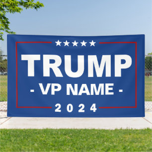 Custom Trump Vice President 2024 Banner