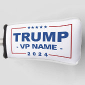 Custom Trump Vice President 2024 Golf Headcover (Vorderseite)