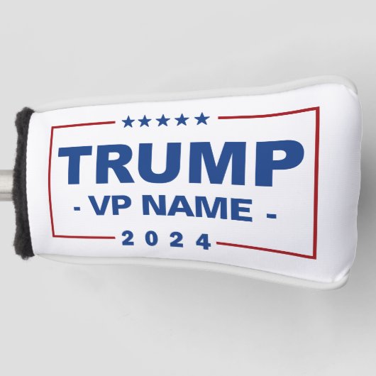 Custom Trump Vice President 2024 Golf Headcover (Vorderseite)