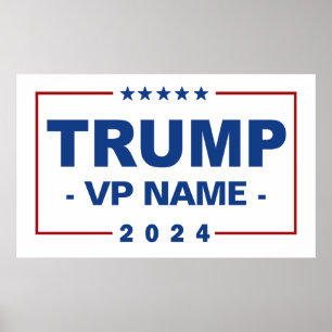 Custom Trump Vice President 2024 Poster
