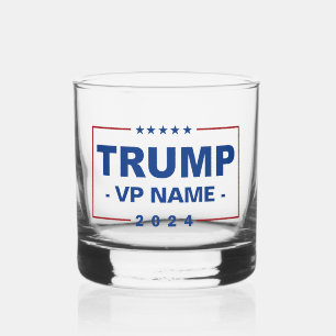 Custom Trump Vice President 2024 Whiskyglas