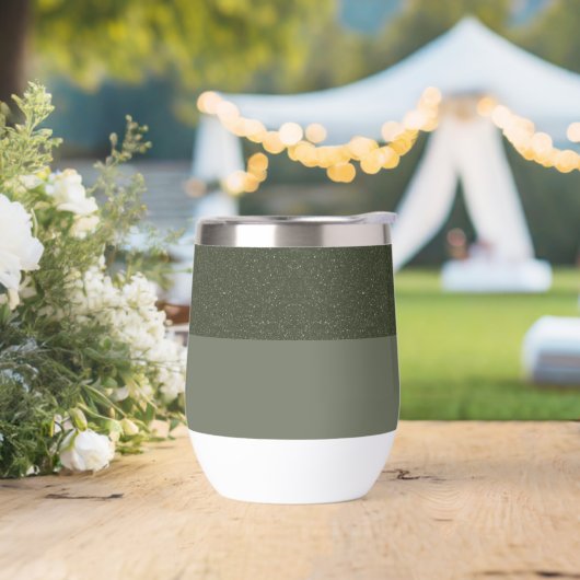 Custom Tumbler mit texturierter Oberseite (Hochzeit)