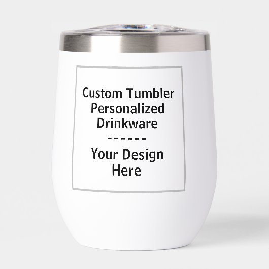 Custom Tumbler – Personalized Drinkware (Vorderseite)