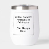 Custom Tumbler Personalized Drinkware - Gift Idea (Vorderseite)
