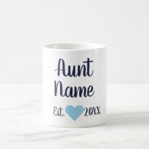 Custom Tunt etablierte Navy & Baby Blue Tasse