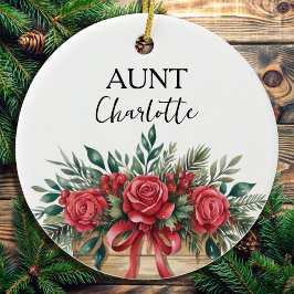 Custom Tunt New Baby Announction Keepake Keramik Ornament