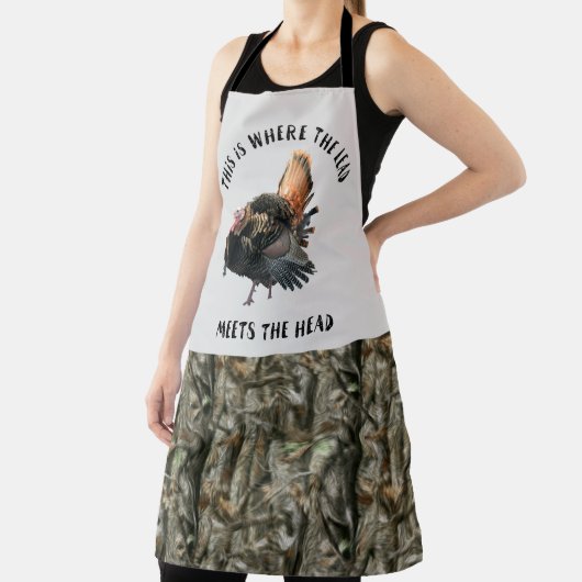 Custom Türkei Jagd rustikale Männer Sportsonne Schürze (InSitu)