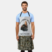 Custom Türkei Jagd rustikale Männer Sportsonne Schürze (Getragen)