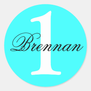 Custom Türkise Fevor Stickers