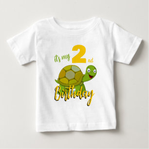 Custom Turtle Birthday T - Shirt