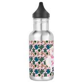 Custom turtle pattern  edelstahlflasche (Links)