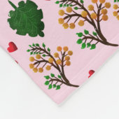 Custom turtle pattern  fleecedecke (Ecke)