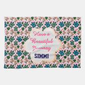 Custom turtle pattern  geschirrtuch (Horizontal)