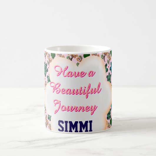 Custom turtle pattern  kaffeetasse (Mittel)