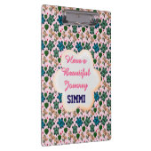 Custom turtle pattern  klemmbrett (Rechts)