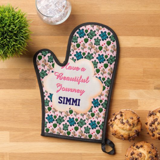 Custom turtle pattern  ofenhandschuh (Oben unten)